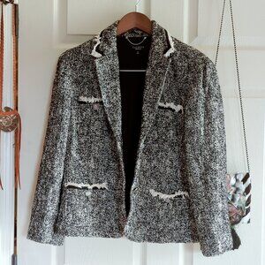 Chanel vibes - Talbots tweed blazer
